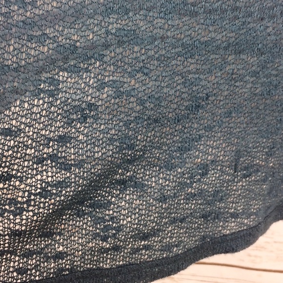 Miss Me Sheer Studded Cap Sleeve Top Size Small - Picture 8 of 8